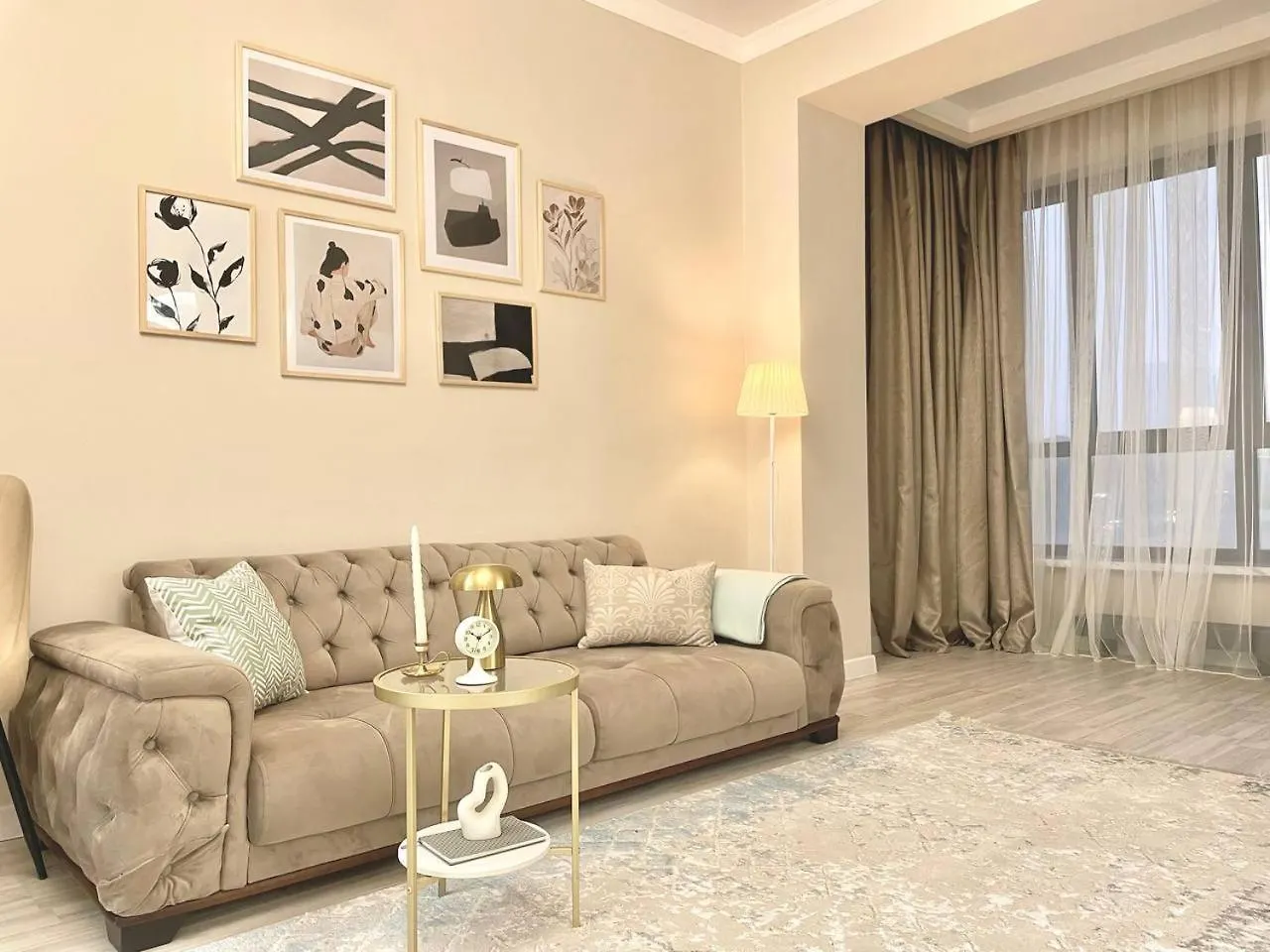 Apartment Seven Hills Жк Бизнес Класса Возле Трц Mega Almaty